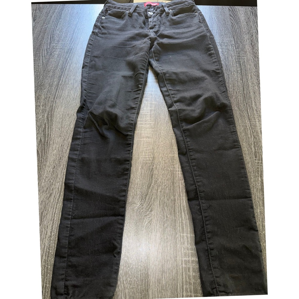 Guess Womens Black Skinny Denim Jeans Size 28 Slim Fit Y2K Style Edgy Grunge